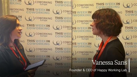 Live from... Coworking Europe 2025 with Vanessa Sans | Olivia Lutz