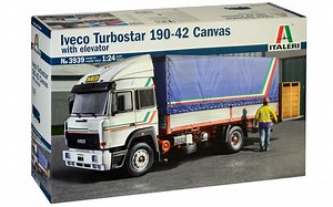 【转运】依维柯 合集 #3939达雷利/意大利/ ITALERI 1:24 Iveco Turbostar 190-42 带旧化制作素材收藏精品