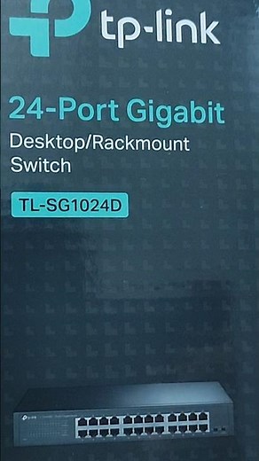 TP-Link 24 Port Gigabit Switch TL-SG1024D