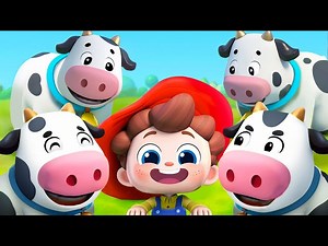 Learn Colors with Farm Animals | The Cow Named Lola | Nursery Rhyme & Kids Songs | BabyBus - Videos For Kids