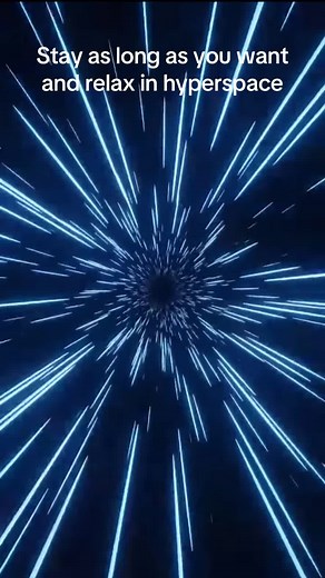 Relaxing ASMR Journey in Hyperspace Inspired by Star Wars