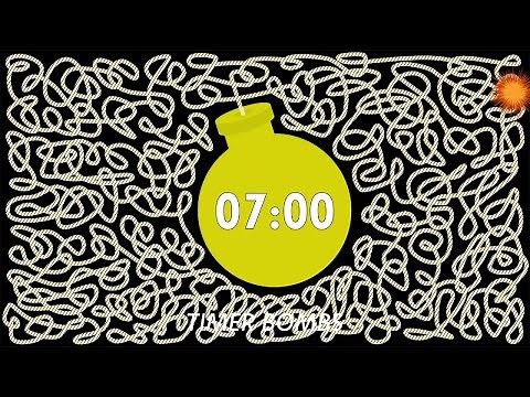 7 Minute Yellow Timer Bomb | Cartoon Explosion