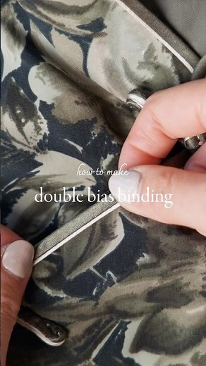 double bias binding sewing tutorial #cheongsam #qipao #sewingtutorial #handmade