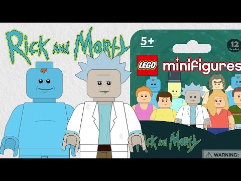 Lego Rick and Morty Minifigure CMF Draft Series 1