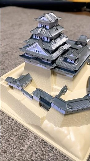 姫路城が完成した👍#プラモデル
