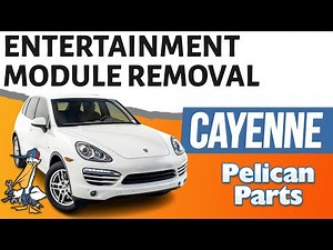 Porsche Cayenne 958 Entertainment Module Removal (2011-2019)