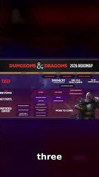 Dungeons & Dragons: World of Warcraft Crossover Nov 2026 #Shorts