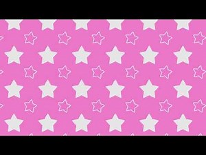 [無料映像素材] 星模様のピンク背景 [フリー動画素材]