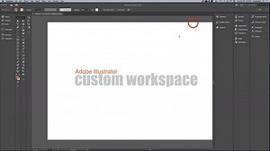 Adobe_Illustrator_tutorials CUSTOM WORKSPACE