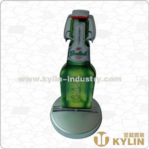 [Hot Item] China Lightweight Practical Plastic Bottle Shape Table Stand Menu Holder