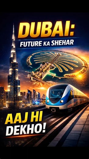 Dubai: Future Ka Shehar 🤯🚀 #DubaiFacts #Shorts