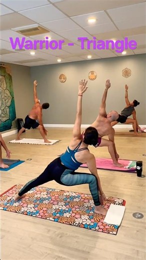 Hot Yoga's Triangle POSE for Beginners!