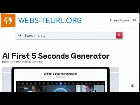 🎬 AI First 5 Seconds Generator 🚀#AI #VideoMarketing #ContentCreation #AIGenerator