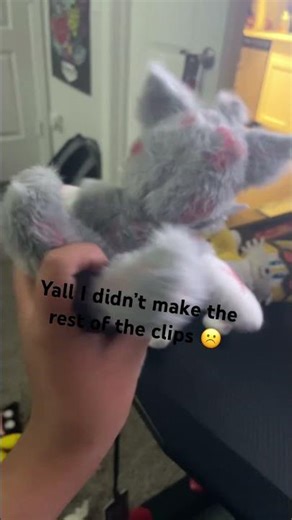 I made tails.exe thanks to my sister she got me the fabric #diyplush #sonicexe #tails #scary #fyp