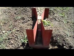 Small parshall flume for flow measurement