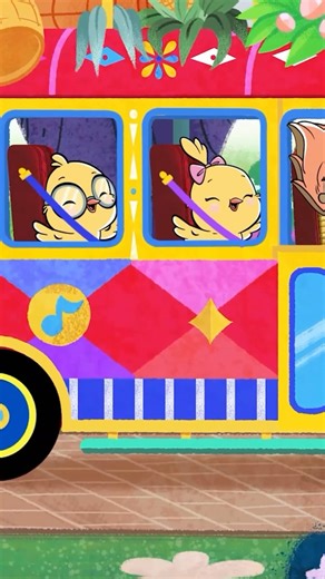 🚌🎶 ¿Hora de entretener y enseñar? Ponle Las Ruedas del Bus y canta en inglés y español con tu pollito. 💛🐣 ¡Dale play en YouTube o en tu app de música favorita! 🎧 #cancionesinfantiles #bilingue #kidssongs #raisingbilingualkids | Canticos