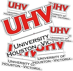 Desert Cactus University of Houston Victoria Sticker Jaguars UH Vinyl Decals Laptop Water Bottle Car Scrapbook T3 (Type 3-1)
