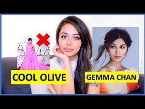 COOL OLIVE -What Colours Look Best on You? | Gemma Chan -Colour Analysis (Skin tones)