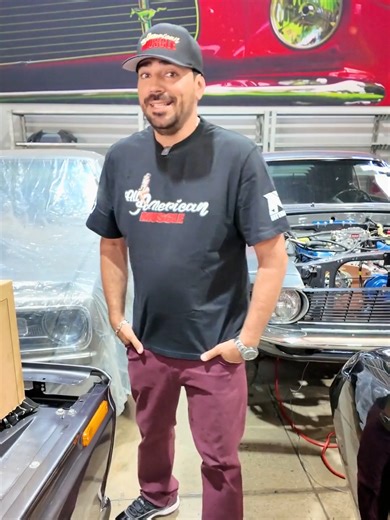 Modern power meets classic muscle. We’re installing Electric Power Steering (EPS) on this Ford F100 running a Coyote Gen motor, and @victorpardal talks us through how this upgrade transforms the driving experience — lighter steering, improved control, and modern comfort without losing the truck’s character. #AllAmericanMuscle #FordF100 #CoyoteSwap #eps