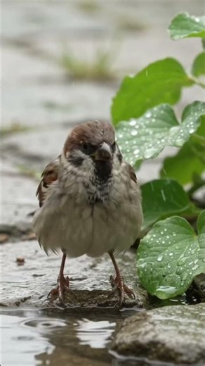 sparrow nest birds sound #shorts