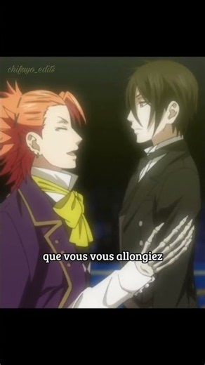 Il voulait seulement aller voir le tigre 🐯😂 | Black Butler | #anime #animeedit #blackbutler #shorts