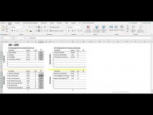 EFI EFE en Excel
