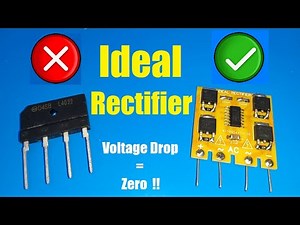 Active Ideal Full Bridge Rectifier using IC TEA2208T