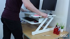 13K views · 25 reactions | From sitting to standing in seconds! Now with £50 OFF and a FREE Posture Cushion worth £34.99! Simply use the code 'Cushion20' to get your savings of £85! Checkout the link below for more details: https://uk.backpainhelp.com/standing-desk.html?traxBPH=519140 | Backpainhelp | Facebook