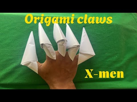 I Made Wolverine Claws Out of Paper – And They Actually Work!”