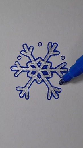draw snowflake