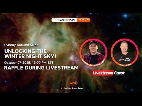 Unlocking the Winter Night Sky - Svbony Autumn Sales Livestream