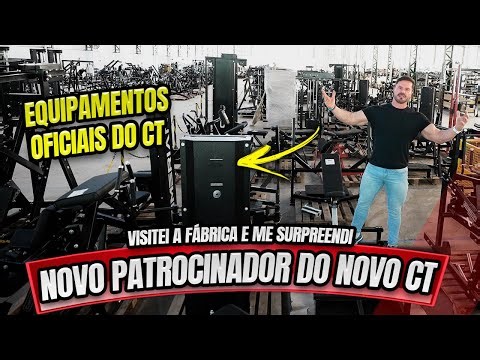 REVELANDO O PRIMEIRO PATROCINADOR DO NOVO CT