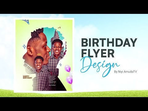 Amazing Birthday Flyer Design Pixellab Tutorials 2026
