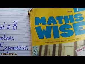class 7 #Mathswise7 Unit 8 #exercise no 8a Question no 1, 2, 3 and 4
