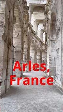 Columns of Roman Amphitheaters at Arles, Nîmes, and Pula are confusing #archeology #rome #colosseum