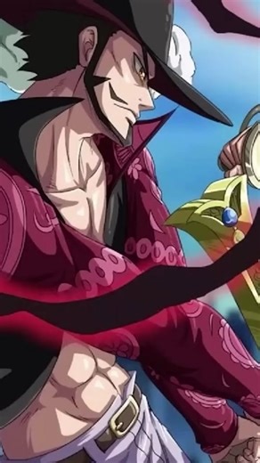 Mihawk es más fuerte que Shanks en One Piece