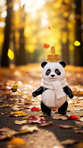 #DreamScreenAI Panda With Honey Bee