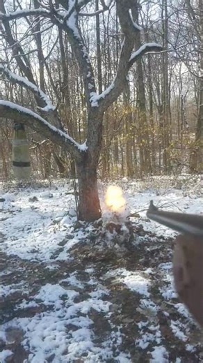 Shooting a snowman