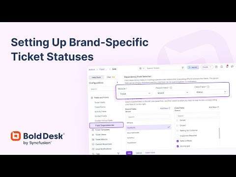 Setting Up Brand-Specific Ticket Statuses