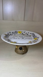 1.8K views · 45 reactions | Mini Bee Skep Tray Dollar Tree DIY #beediy #dollartreediy | Crafty Beach | Facebook