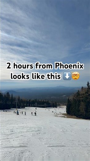 Just 2 hours from Phoenix/Scottsdale: 📍Flagstaff, AZ. Living in AZ really has it all.