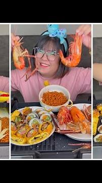 MUKBANG MÌ CAY TRỘN HÀN QUỐC | HOÀNG LAM FOODIE