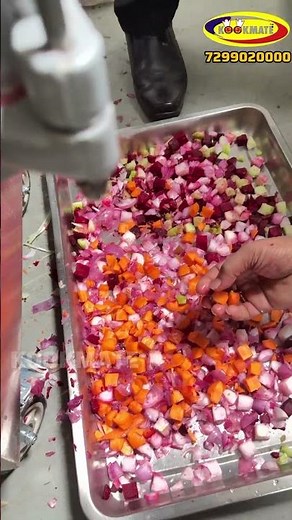 Double Head Vegetable Cutting Machine Demo | Industrial Vegetable Cutter for Hotels & Catering