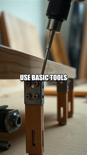 Build a Compact Freestanding Laptop Desk from a Single Board