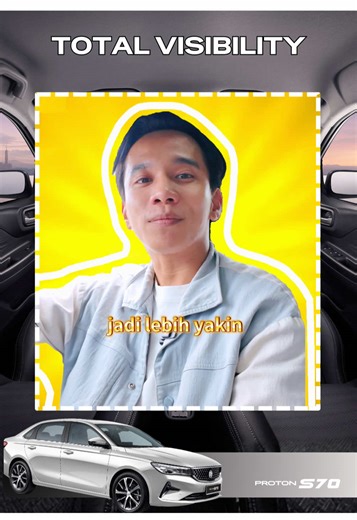 Experience enhanced safety with the 360-degree HD camera in the 2026 Proton S70. View all surroundings simultaneously on one screen for a more controlled driving experience. G REAT NEWS: Own the S70 starting from RM68,800* and enjoy a RM5,000 REBATE for the first 2,000 early bird customers!C lick the link below to fill out the Interest Form, and our Sales Advisors will assist you as soon as possible! #HiPROTON #INSPIRINGCONNECTIONS #MalaysiasSportySedan #2026PROTONS70 #OpenForBooking