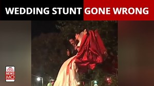 72K views · 86 reactions | After “JCB ki Khudai”, the excavator is in news once again. But this time, its for weddings. The video of the bride and groom falling from an excavator has gone viral. Watch this to know more. #Wedding #ViralVideo #NewsMo #ITVertical #JCB | India Today | Facebook