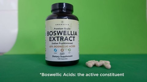 AMANDEAN Boswellia Serrata Extract. 500mg 120 Veggie Capsules. 65% Boswellic Acids with AKBA. Indian Frankincense Inflammation Supplement. Joint Health Support. (Packaging May Vary)