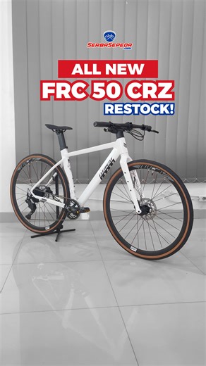 ALL NEW ELEMENT FRC 50 CRZ 2026🔥 Akhirnya CRZ Restok lagi dengan spek yang lebih matang dan siap dipakai commuting harian maupun buat long ride santai. Hybrid jadi solusi buat kamu yang punya masalah Lower Backpain. Posisi riding lebih tegak dan nyaman. Harga : Rp 5.678.000 Spesifikasi Element FRC 50 CRZ 2026: ✅Frame Alloy Internal Cable Routing ✅Groupset Shimano Cues 1x9 Speed ✅BB Hollowtech (lebih ringan & efisien) ✅ Thru Axle ✅Hydraulic Disc Brake ✅Desain Tribal di dalam Fork sebagai ciri kh