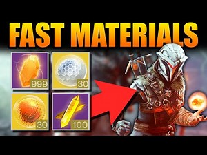 Solo Masterwork Materials Farm - Fast Upgrades in Destiny 2