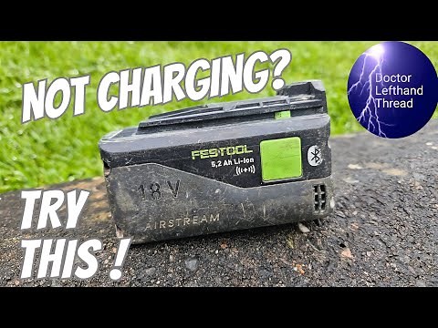 Fix Your Festool Batteries - 18v Battery Repair Tutorial